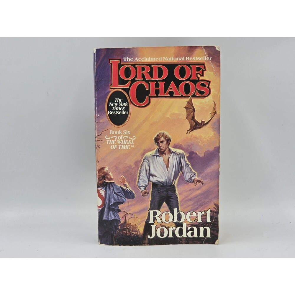 Lord of Chaos by Robert Jordan 1995 PB 11th Print Tor - Wheel of Time Book 6